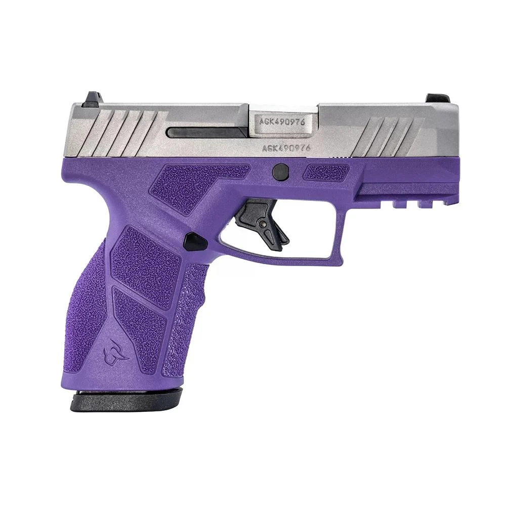 Taurus GX2 Handgun 9mm Luger 13rd Magazines (2) 3.38" Barrel Dark Purple Frame/Stainless Slide