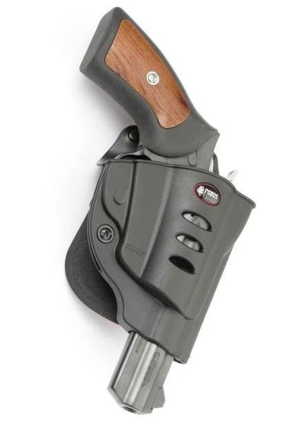 Fobus Evolution Series Paddle Holster For Ruger GP100 in Black Right Hand