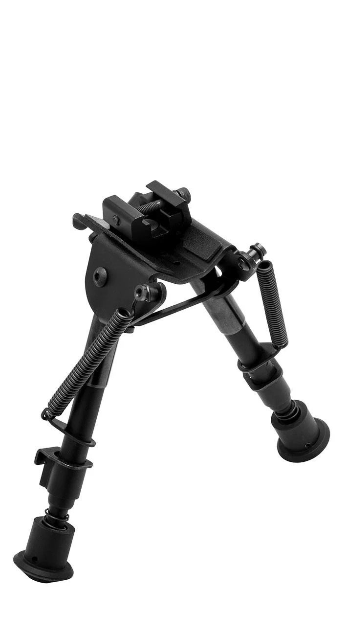 Truglo Tac-Pod Adjustable Bipod with Fixed Base - Adjustable from 6-9"