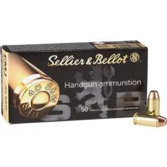 Sellier & Bellot Handgun Ammunition 45 ACP FMJ 230 gr 1000/rd Case - Mag-Tech/Sellier- Bellot