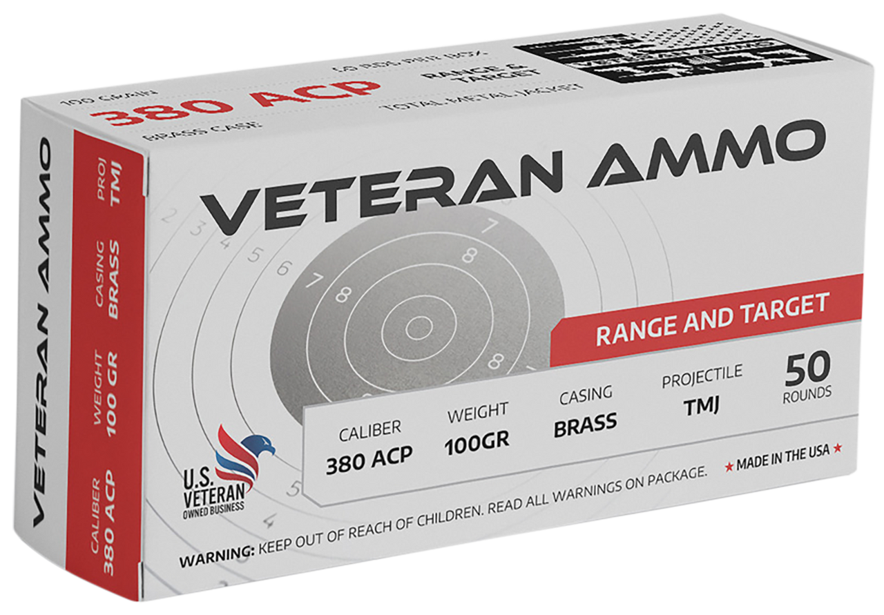 HYPERION VETERAN 380ACP 100GR FMJ 50RD/BX 20BX/CS - Hyperion