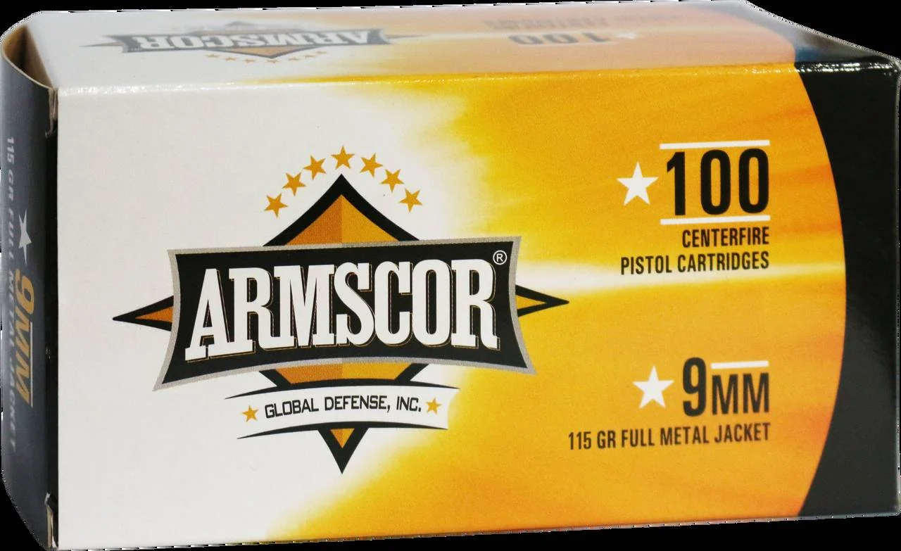 ARMSCOR 9MM 115GR FMJ VALUE PACK - Armscor/Rock Island Armory