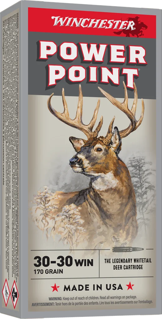 WINCHESTER SUPER X POWER POINT 30-30WIN 170GR 20RD BX 200RD CASE