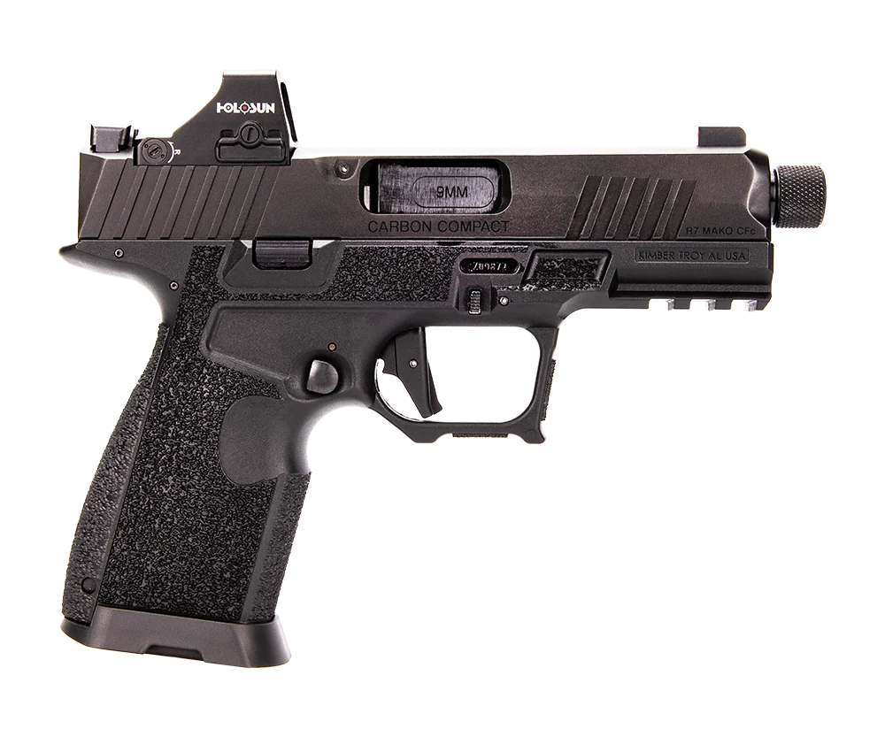 KIMBER R7 MAKO C.F.C. COMPACT HOLOSUN HS407K 9MM BLK 3.9" TFS 2-15RD