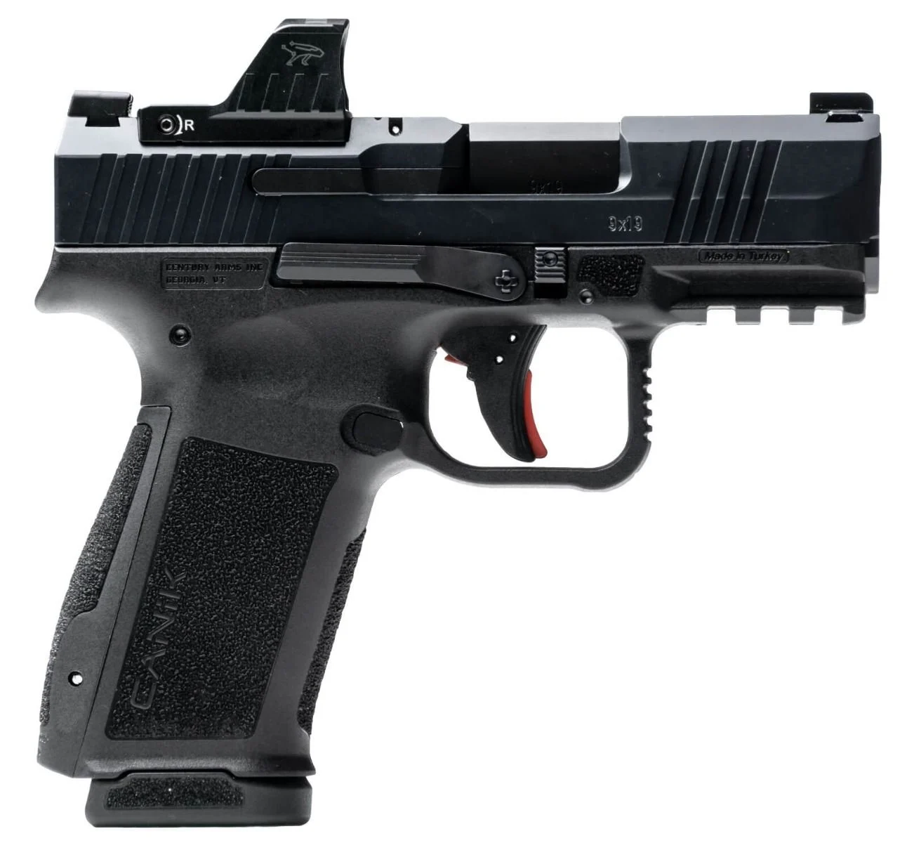 CENTURY CANIK METE MC9 L 9MM PISTOL BLK W/MECANIK M01 17RD 3.18" BARREL