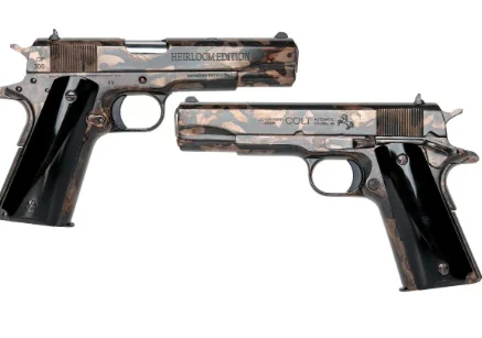 COLT HEIRLOOM 1911 GOVERNMENT 38 SUPER 5" PSTL 1-9RD MAG 1-300 MADE