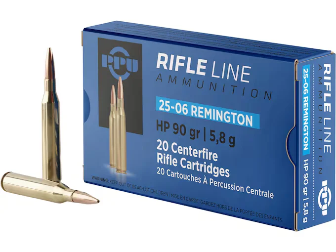PPU 25-06REM 90G HP 20RD BOX 10 BOXES PER CASE - Golden Eagle Pawn